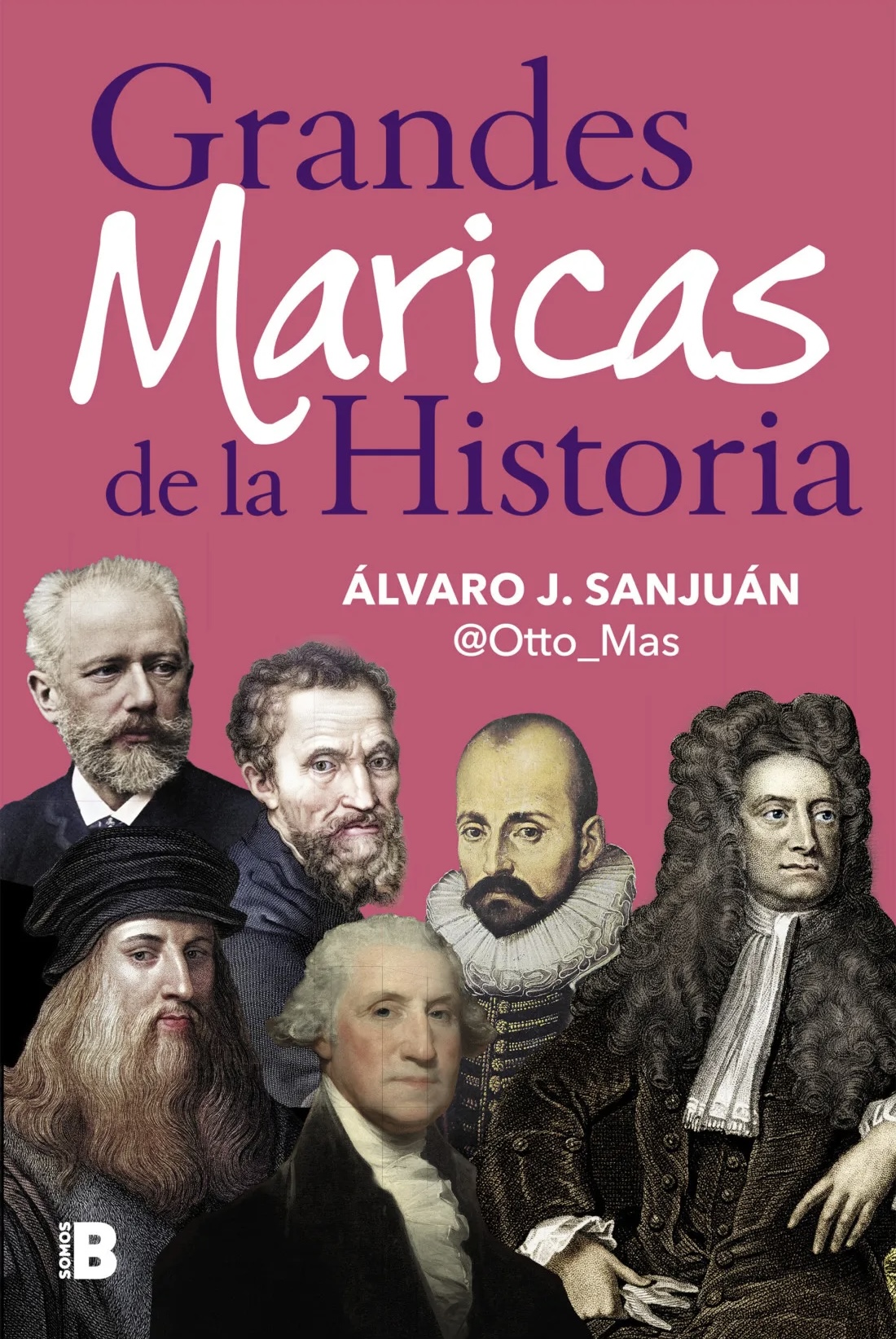 Portada oficial del libro Grandes Maricas de la Historia